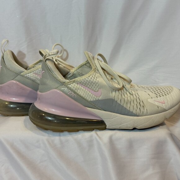 Air Max 270 Pink & White Size 9.5W - Picture 5 of 6